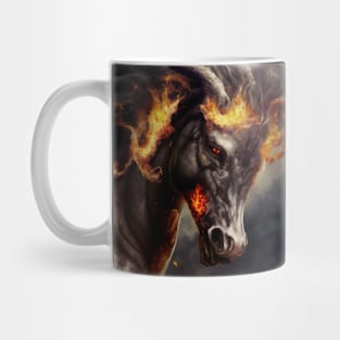 Demonic horse Mug